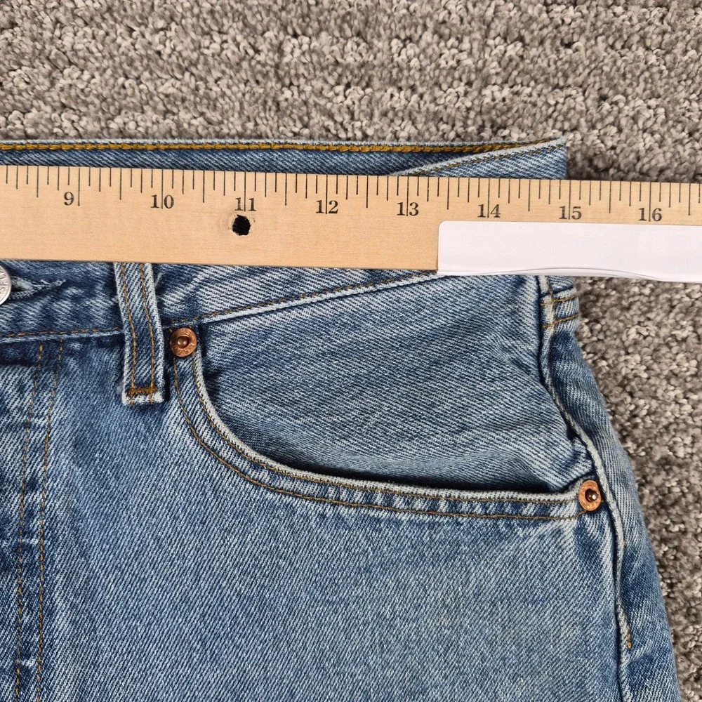 Vintage 90s Levis 501 Jeans Mens 32x34(Fits30x32) Blue Straight Made in Poland